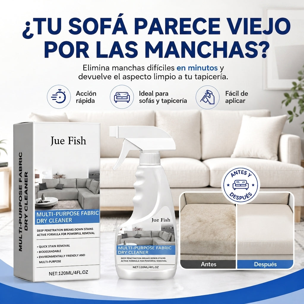 Limpiador de tapicería Jue Fish